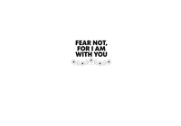 Thumbnail for Fear Not For I Am With You Throw Pillow | Faith Scripture Decorative Pillow | Christian Inspirational Gift
