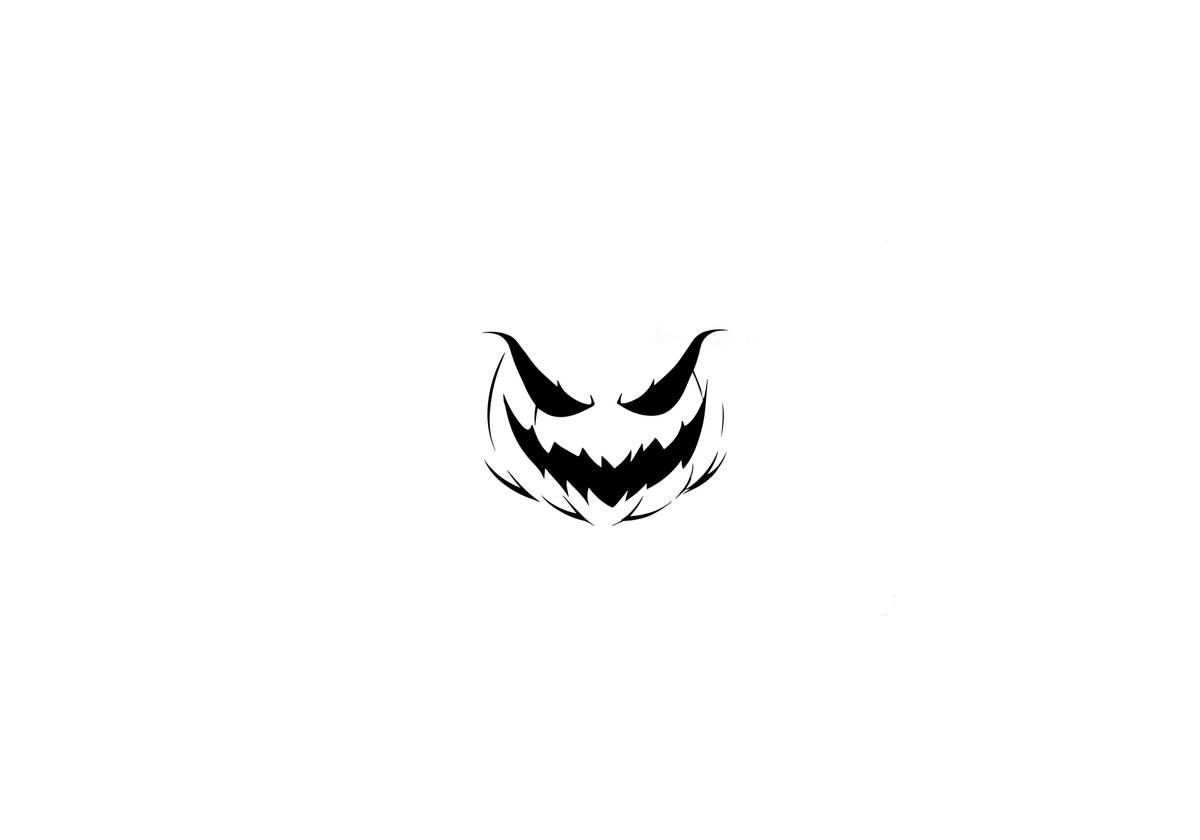 Scary Jack-O-Lantern Face Throw Pillow | Spooky Halloween Decorative Pillow | Creepy Decor Gift