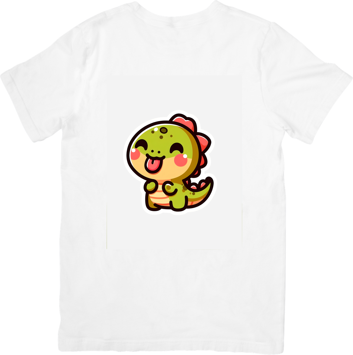 Kawaii Baby Dinosaur T-Shirt | Cute Cartoon Dino Graphic Tee | Kids Toddler Gift