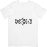 Thumbnail for Celtic Knot Band T-Shirt | Tribal Interlace Graphic Tee | Norse Viking Gift