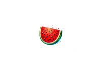 Thumbnail for Watermelon Slice Throw Pillow | Watercolor Summer Fruit Decorative Pillow | Cheerful Kitchen Gift