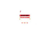 Thumbnail for Christmas Trespassing Throw Pillow | Festive Santa Hat Snowflake Decorative Pillow | Holiday Room Gift